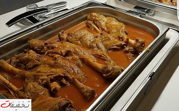 افتتاحیه بوفه شام رستوران بین المللی 5 ستاره اسفندیار